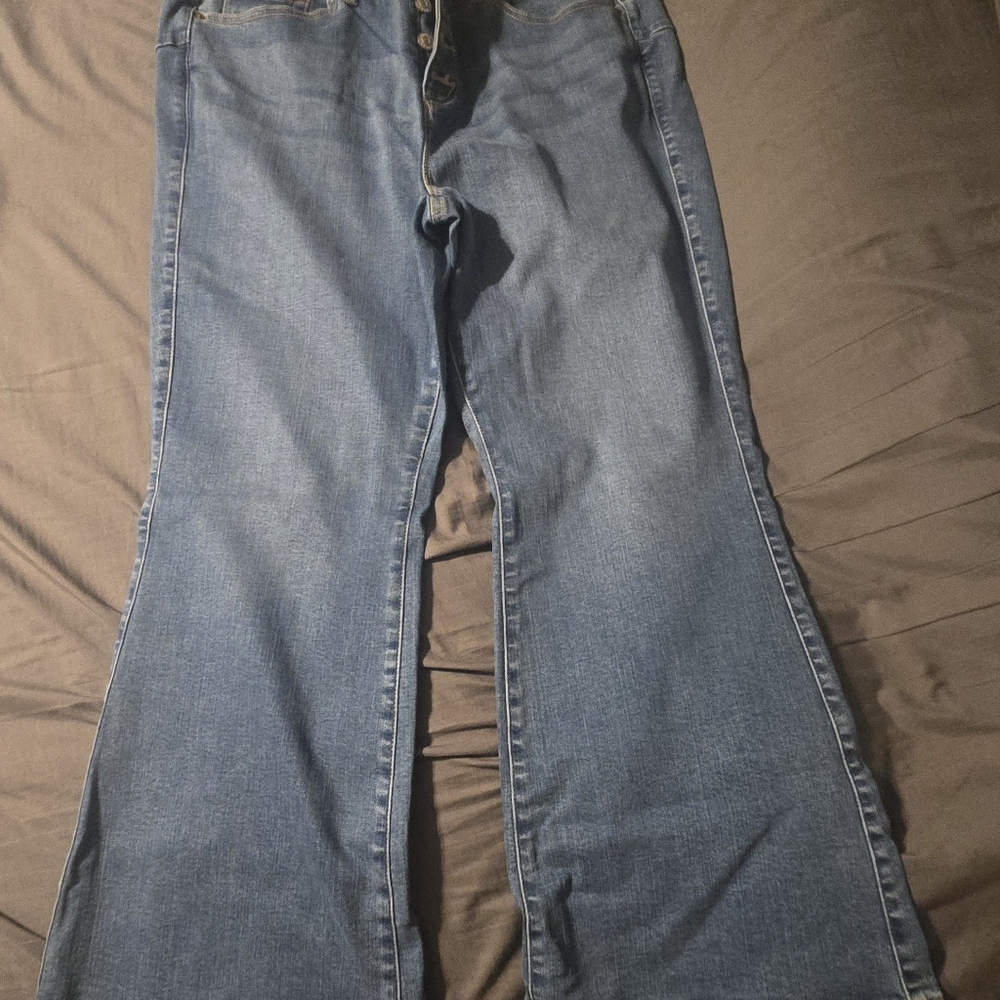 Torrid Flare Blus Jeans, Size 20